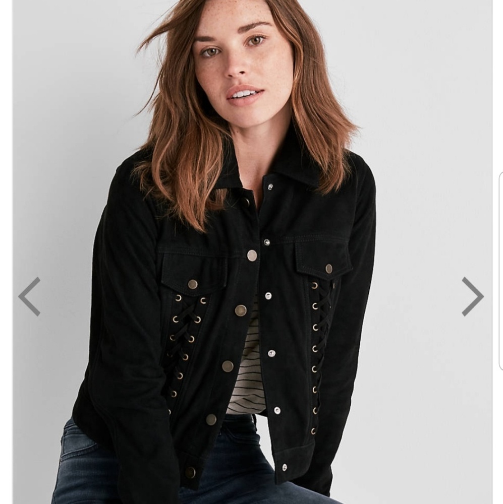 Lucky Brand Suede Jacket